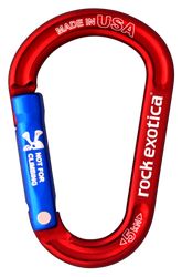Rock Exotica RockX Accessory Carabiner - Red